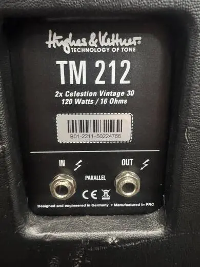 Hughes & Kettner TM212 Cab 2